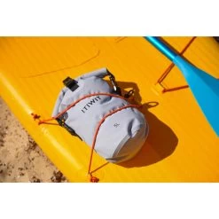 SAC POLOCHON ÉTANCHE 5L GRIS -Aqua Sport Soldes sac polochon etanche 5l gris 1