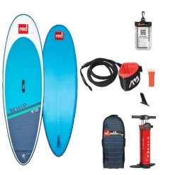 Red Paddle Co. SUP GONFLABLE RED PADDLE WHIP 8'10 2021 -Aqua Sport Soldes sup gonflable red paddle whip 8 10 2021 1